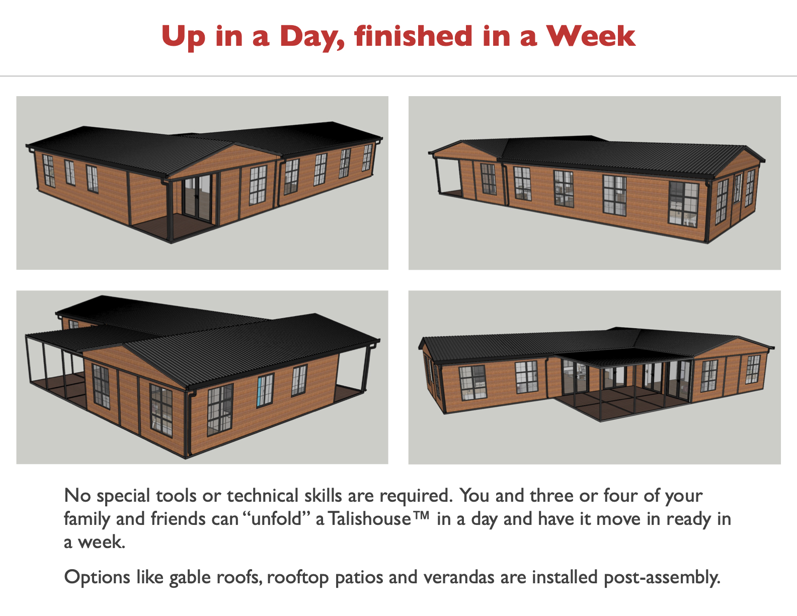 - seen: that same unit from all sides.