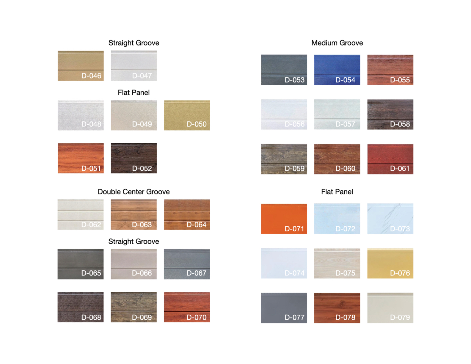 - please select your Siding Code.